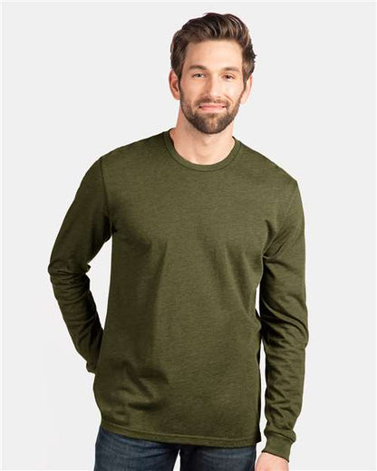 Unisex CVC Long Sleeve Tee
