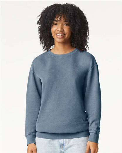 Unisex Garment-Dyed Lightweight Crewneck Sweatshirt