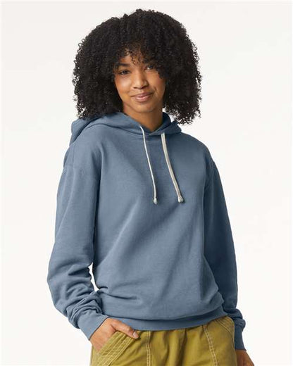 Unisex Garment-Dyed Lightweight Hooded Sweatshirt