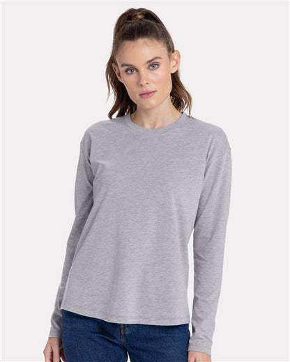 Women's Cotton Relaxed Long Sleeve Tee