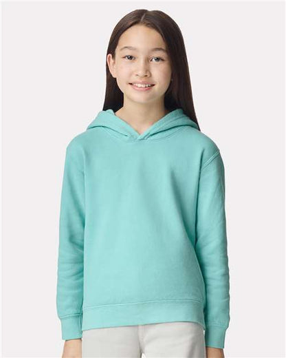 Youth Garment-Dyed Lightweight Hooded Sweatshirt