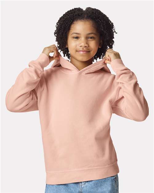 Youth Garment-Dyed Lightweight Hooded Sweatshirt