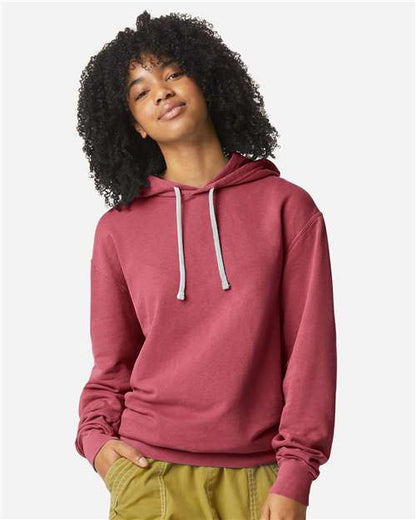 Unisex Garment-Dyed Lightweight Hooded Sweatshirt