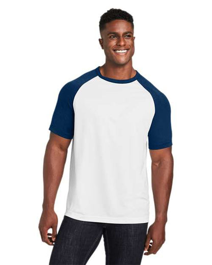 Unisex Zone Colorblock Raglan T-Shirt