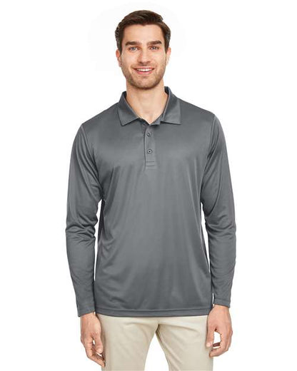 Men's Zone Performance Long Sleeve Polo