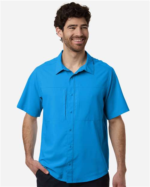 Men's UltraUVP Shoreline Short Sleeve Staff Shirt