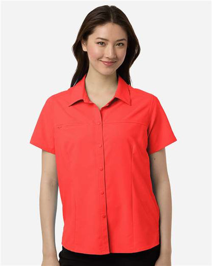 Women's UltraUVP Shoreline Short Sleeve Staff Shirt