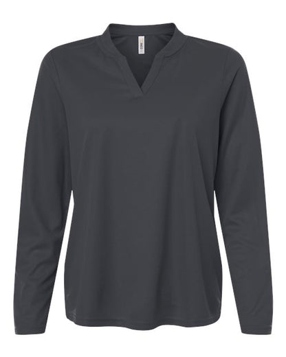 Women's Nova Performance Long Sleeve Pique Polo