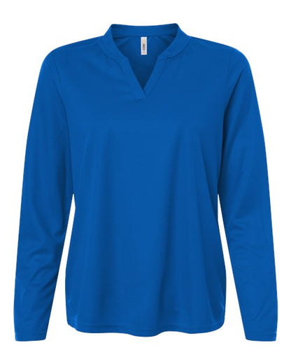 Women's Nova Performance Long Sleeve Pique Polo