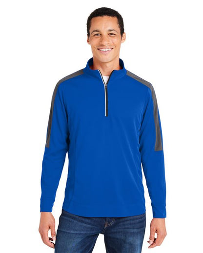 Men's Market Snag Protect Mesh Colorblock Quarter-Zip Pullover