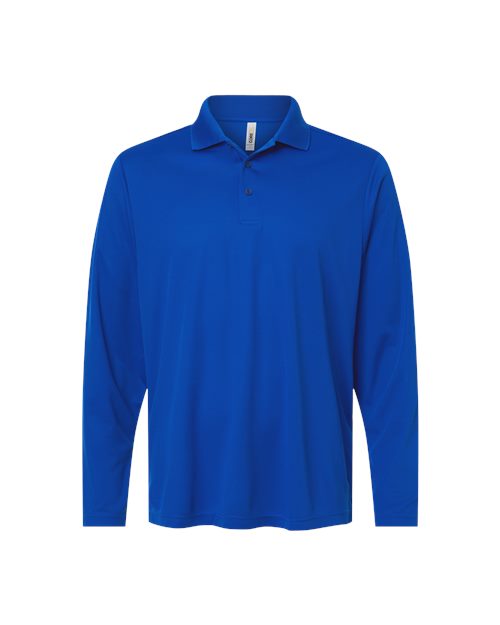 Men's Nova Performance Long Sleeve Pique Polo