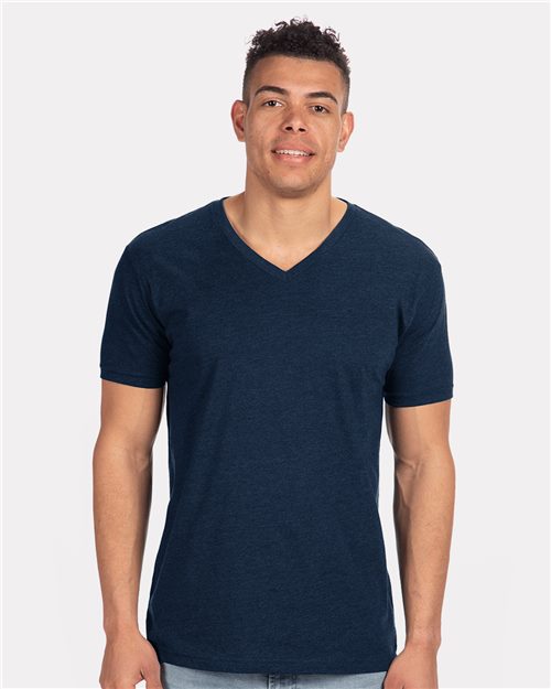 Unisex CVC V-Neck Tee