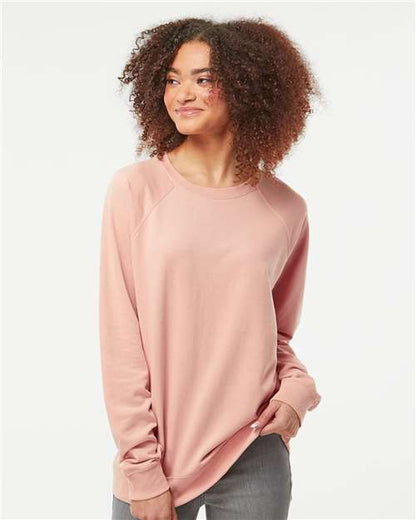 Unisex Icon Lightweight Loopback Terry Crewneck Sweatshirt