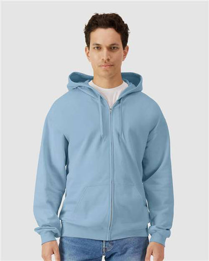 Unisex Softstyle® Midweight Full-Zip Hooded Sweatshirt