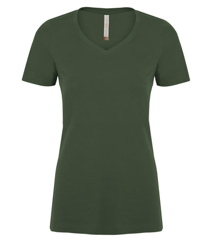 ATC™ EUROSPUN® RING SPUN V-NECK LADIES' TEE