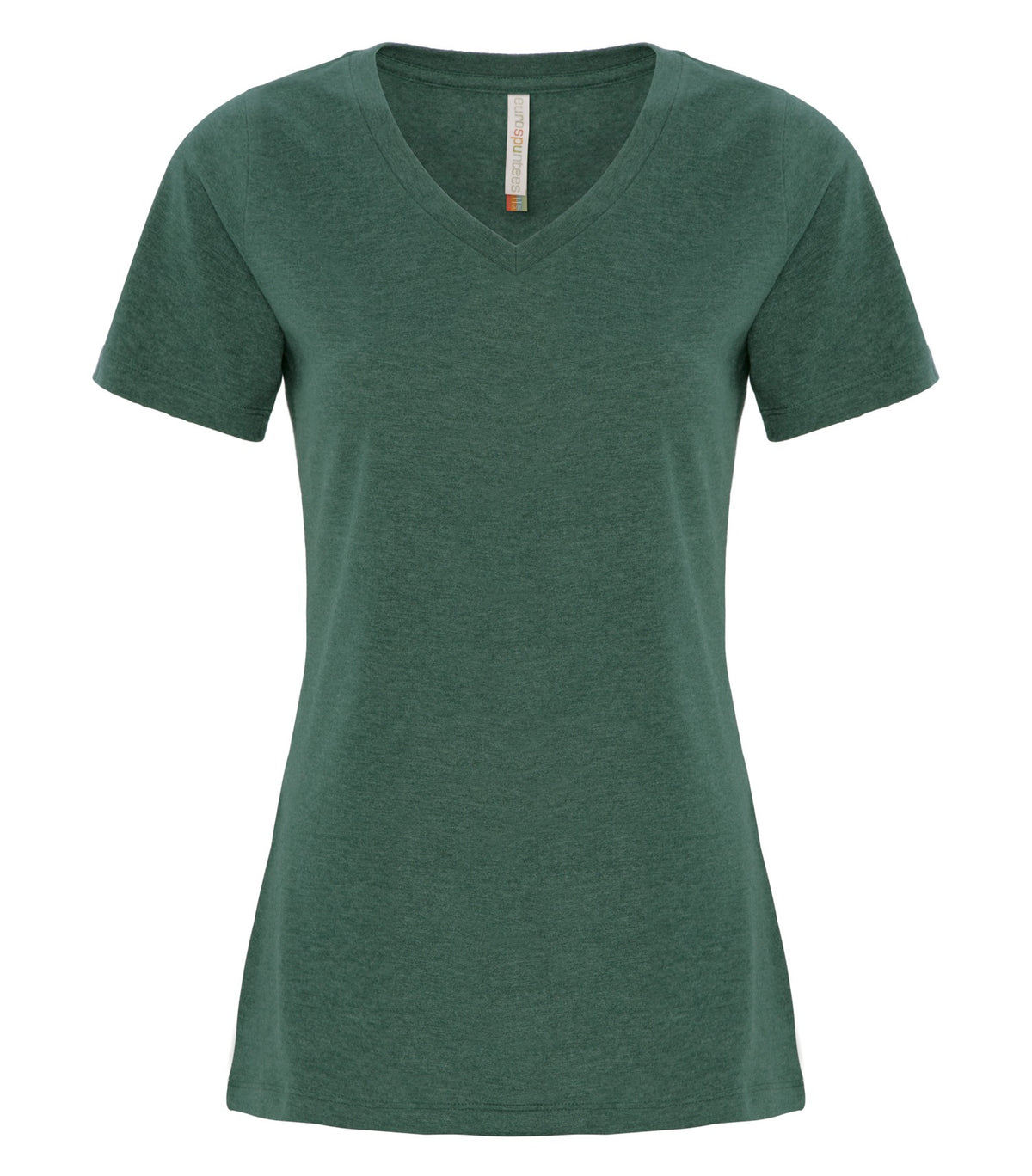 ATC™ EUROSPUN® RING SPUN V-NECK LADIES' TEE