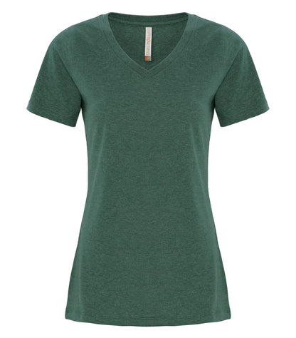 ATC™ EUROSPUN® RING SPUN V-NECK LADIES' TEE