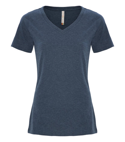 ATC™ EUROSPUN® RING SPUN V-NECK LADIES' TEE