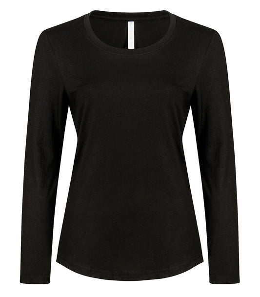 ATC™ EUROSPUN® RING SPUN LONG SLEEVE LADIES' TEE