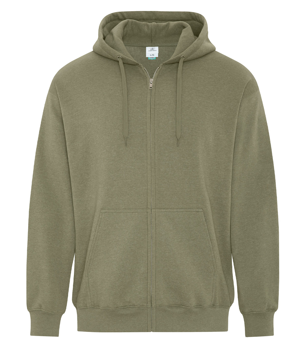 ATC™ EARTH WASH® TOURBILLON FLEECE FULL ZIP HOODIE