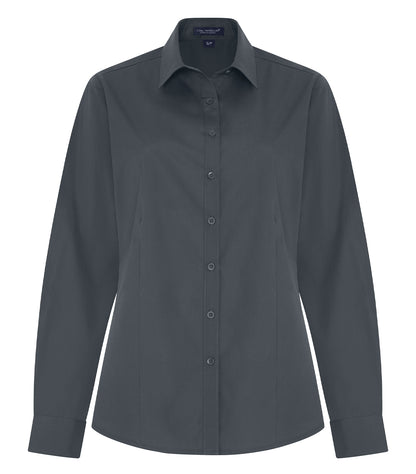 COAL HARBOUR® EVERYDAY EASY CARE LONG SLEEVE LADIES’ WOVEN SHIRT