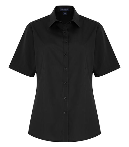 COAL HARBOUR® EVERYDAY EASY CARE SHORT SLEEVE LADIES’ WOVEN SHIRT