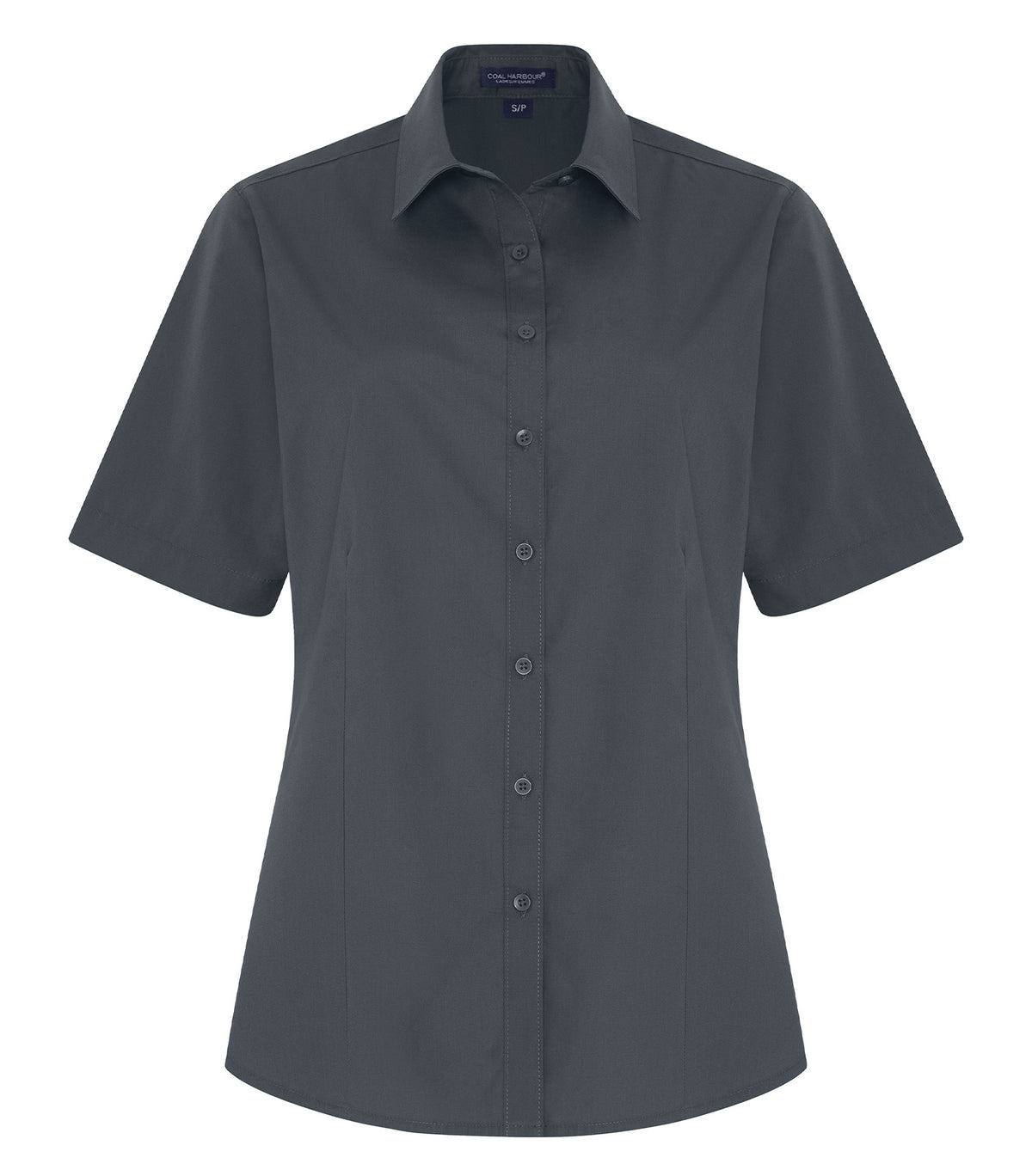 COAL HARBOUR® EVERYDAY EASY CARE SHORT SLEEVE LADIES’ WOVEN SHIRT