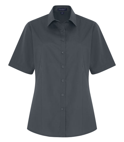 COAL HARBOUR® EVERYDAY EASY CARE SHORT SLEEVE LADIES’ WOVEN SHIRT