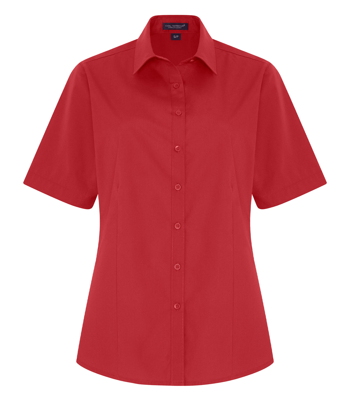 COAL HARBOUR® EVERYDAY EASY CARE SHORT SLEEVE LADIES’ WOVEN SHIRT