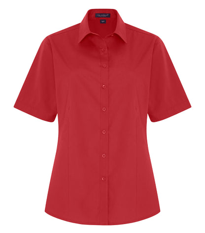 COAL HARBOUR® EVERYDAY EASY CARE SHORT SLEEVE LADIES’ WOVEN SHIRT