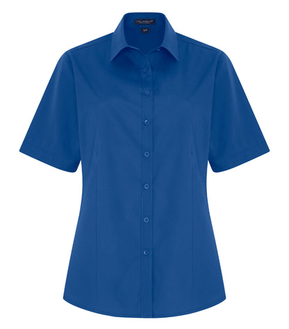 COAL HARBOUR® EVERYDAY EASY CARE SHORT SLEEVE LADIES’ WOVEN SHIRT