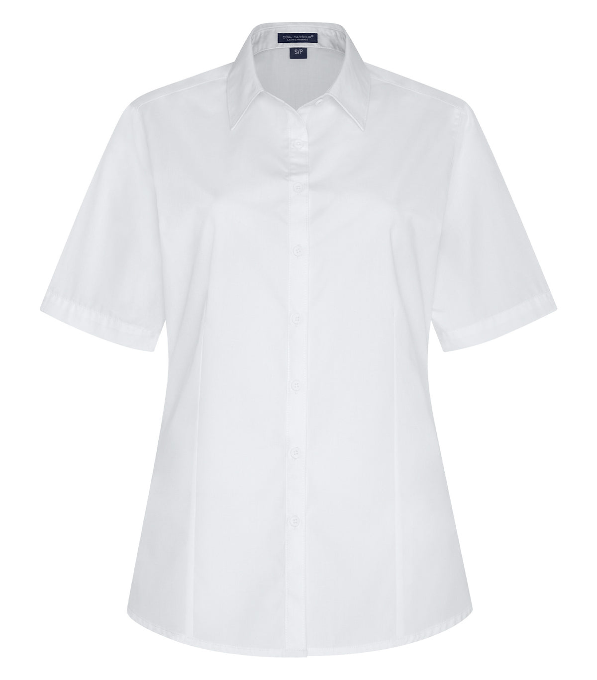 COAL HARBOUR® EVERYDAY EASY CARE SHORT SLEEVE LADIES’ WOVEN SHIRT