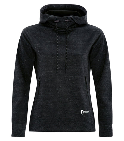 DRYFRAME® DRY TECH WATER RESISTANT FLEECE LADIES' PULLOVER HOODIE