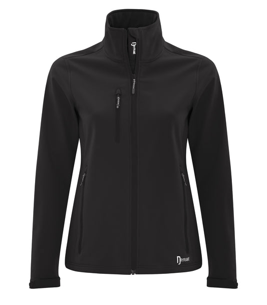 DRYFRAME® STRATA TECH WATER REPELLENT SOFT SHELL LADIES' JACKET