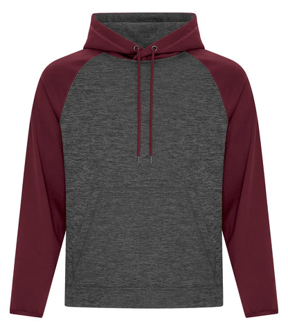 ATC™ DYNAMIC HEATHER FLEECE TWO TONE HOODIE