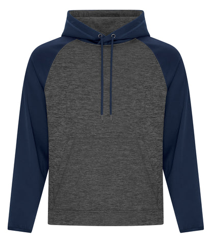 ATC™ DYNAMIC HEATHER FLEECE TWO TONE HOODIE