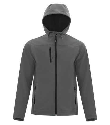 COAL HARBOUR® EVERYDAY HOODED WATER REPELLENT STRETCH SOFT SHELL JACKET