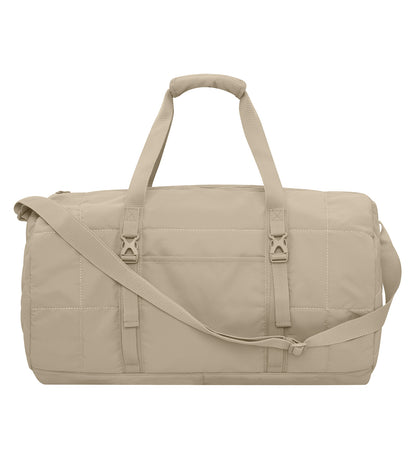 KOI® MATTE QUILTED BARREL DUFFEL. 27L
