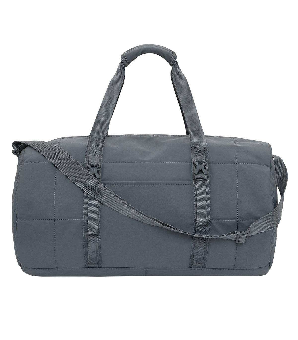 KOI® MATTE QUILTED BARREL DUFFEL. 27L