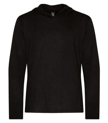 KOI® ELEMENT TRIBLEND LONG SLEEVE HOODED TEE