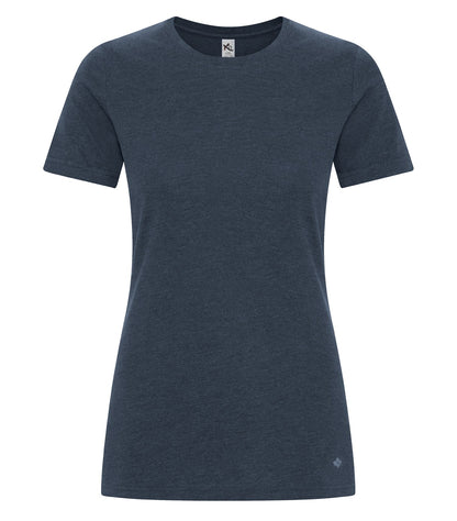 KOI® ELEMENT RING SPUN CVC LADIES' TEE