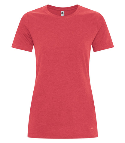 KOI® ELEMENT RING SPUN CVC LADIES' TEE