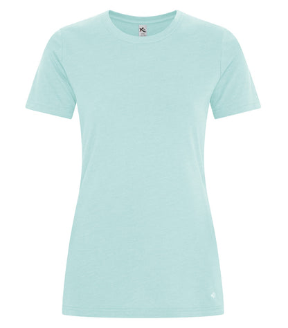 KOI® ELEMENT RING SPUN CVC LADIES' TEE