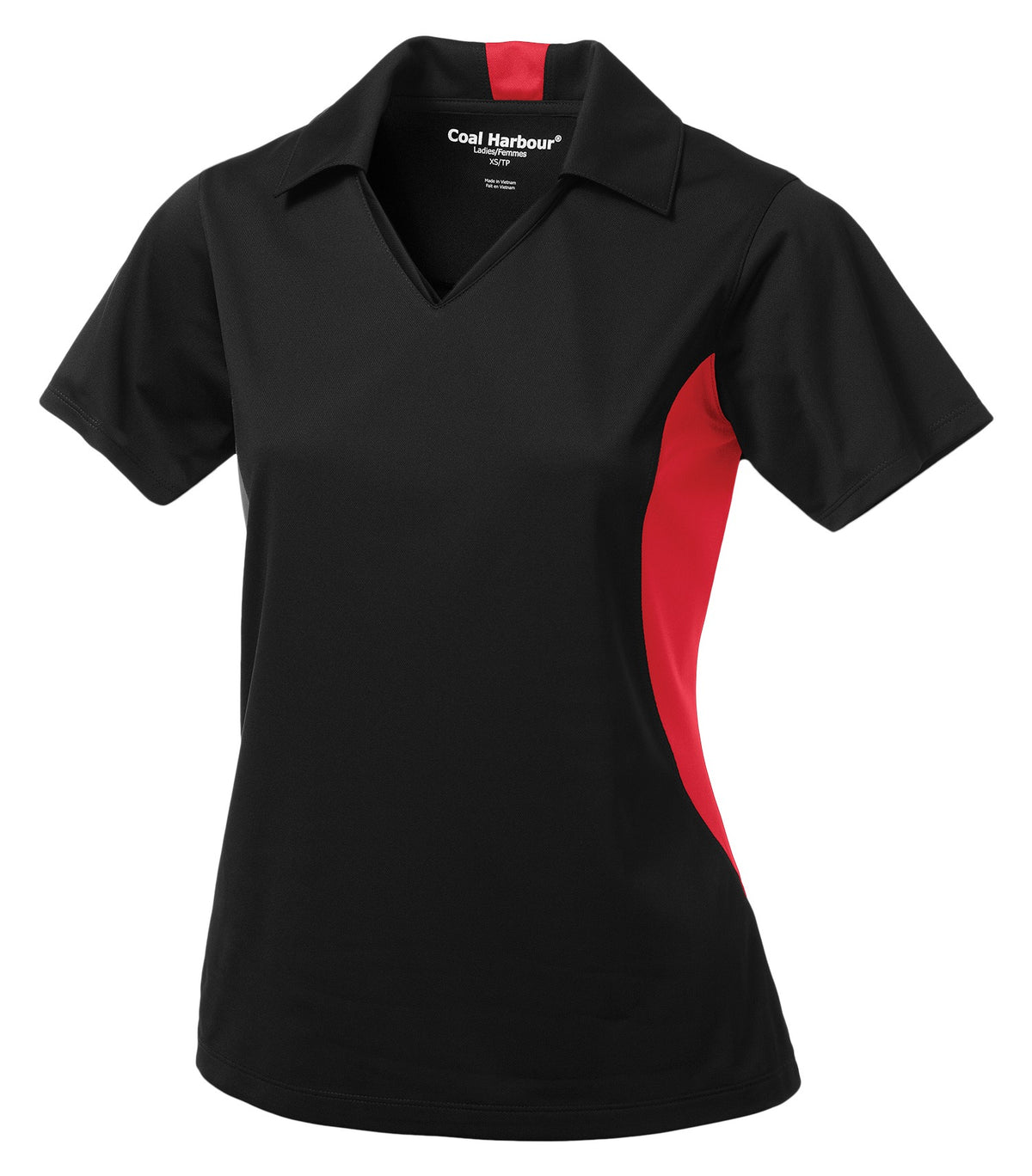 COAL HARBOUR® SNAG RESISTANT COLOUR BLOCK LADIES' POLO