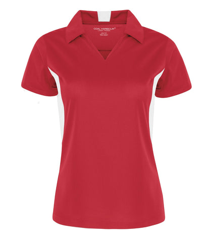 COAL HARBOUR® SNAG RESISTANT COLOUR BLOCK LADIES' POLO