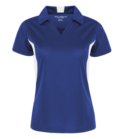 COAL HARBOUR® SNAG RESISTANT COLOUR BLOCK LADIES' POLO