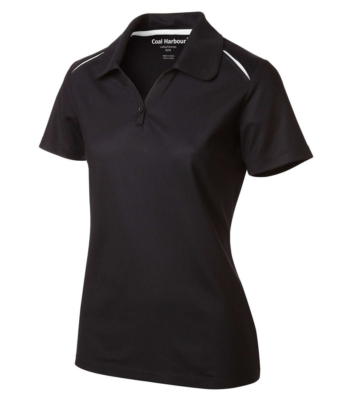 COAL HARBOUR® SNAG RESISTANT CONTRAST INSET LADIES' POLO
