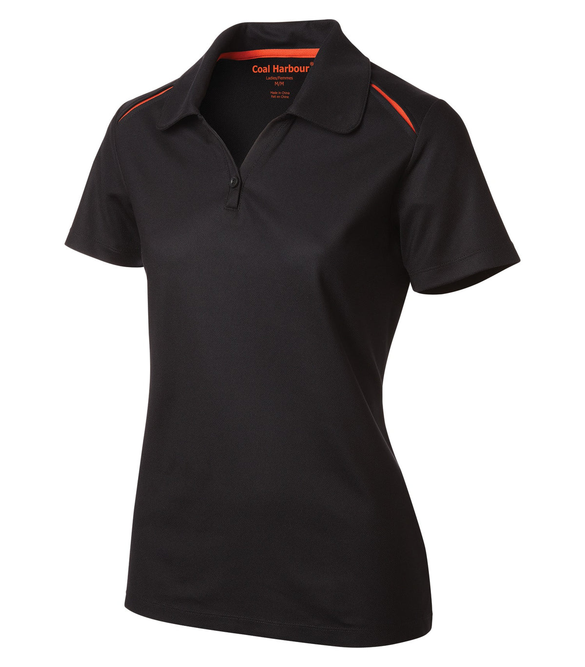 COAL HARBOUR® SNAG RESISTANT CONTRAST INSET LADIES' POLO