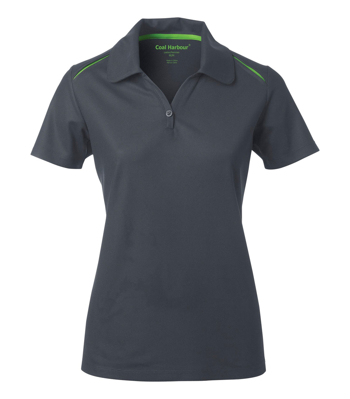 COAL HARBOUR® SNAG RESISTANT CONTRAST INSET LADIES' POLO