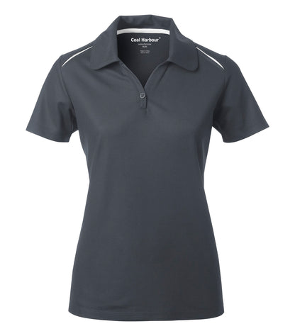 COAL HARBOUR® SNAG RESISTANT CONTRAST INSET LADIES' POLO